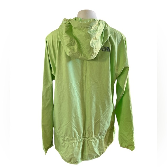 The North Face WindWall Lime Green Hoodie Jacket Women’s M - Picture 3 of 11